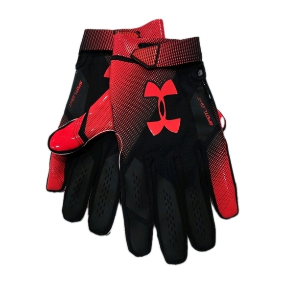 237. Under Armour Spotlight NFL Receiver Gloves - Size 4XL - Picture 1 of 4
